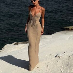 BabyBoo Knit Maxi Dress
